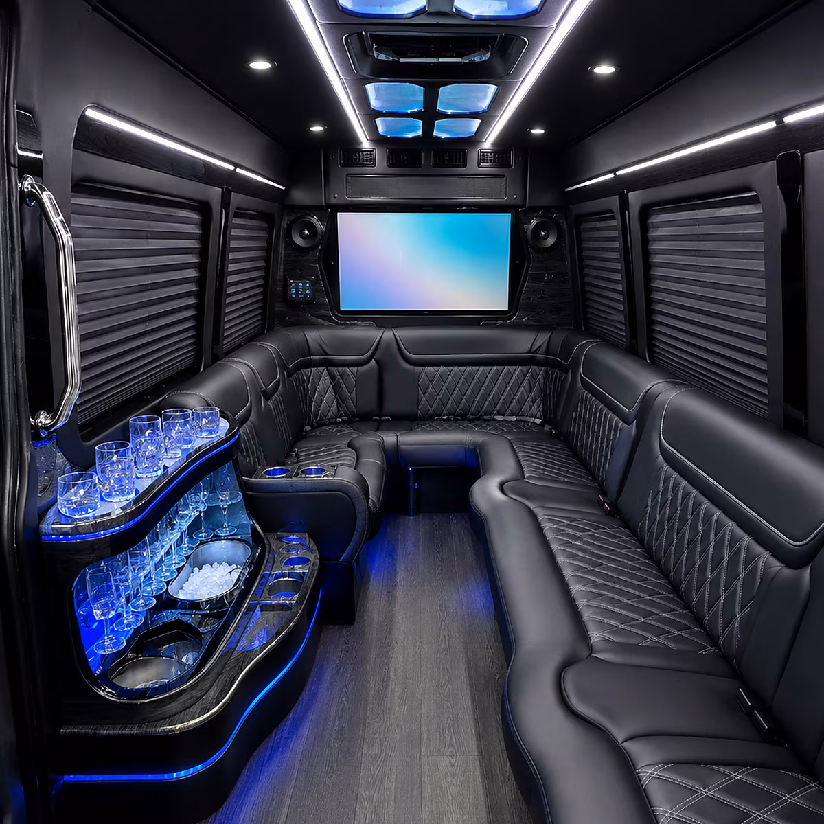 compare party buses sprinter limos and minibuses for maricopa prom groups